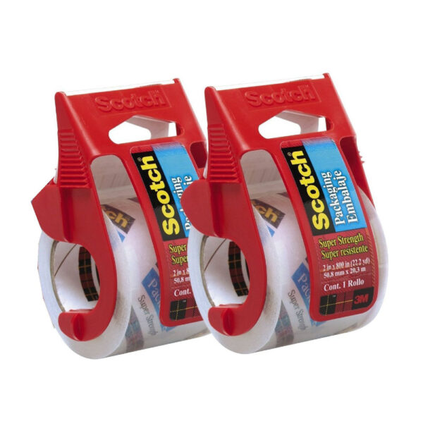 Scotch Heavy Duty Packaging Tape, 2 Inches x 800 Inches